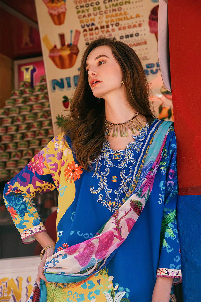 Mushq La Dolce Hemline Lawn Prints Vol-2 – Flower of Life - Image 6
