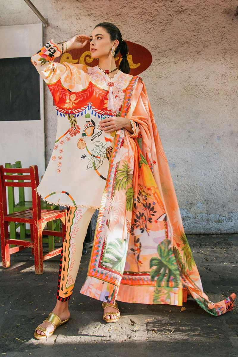 Mushq La Dolce Hemline Lawn Prints Vol-2 – Mulberry Tree - Image 2
