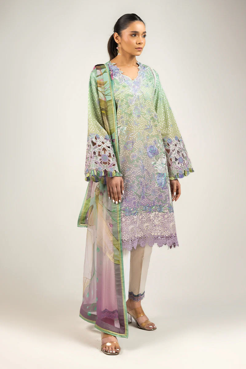 Mushq Manaram Luxury Lawn – Glittering Grace - Image 10