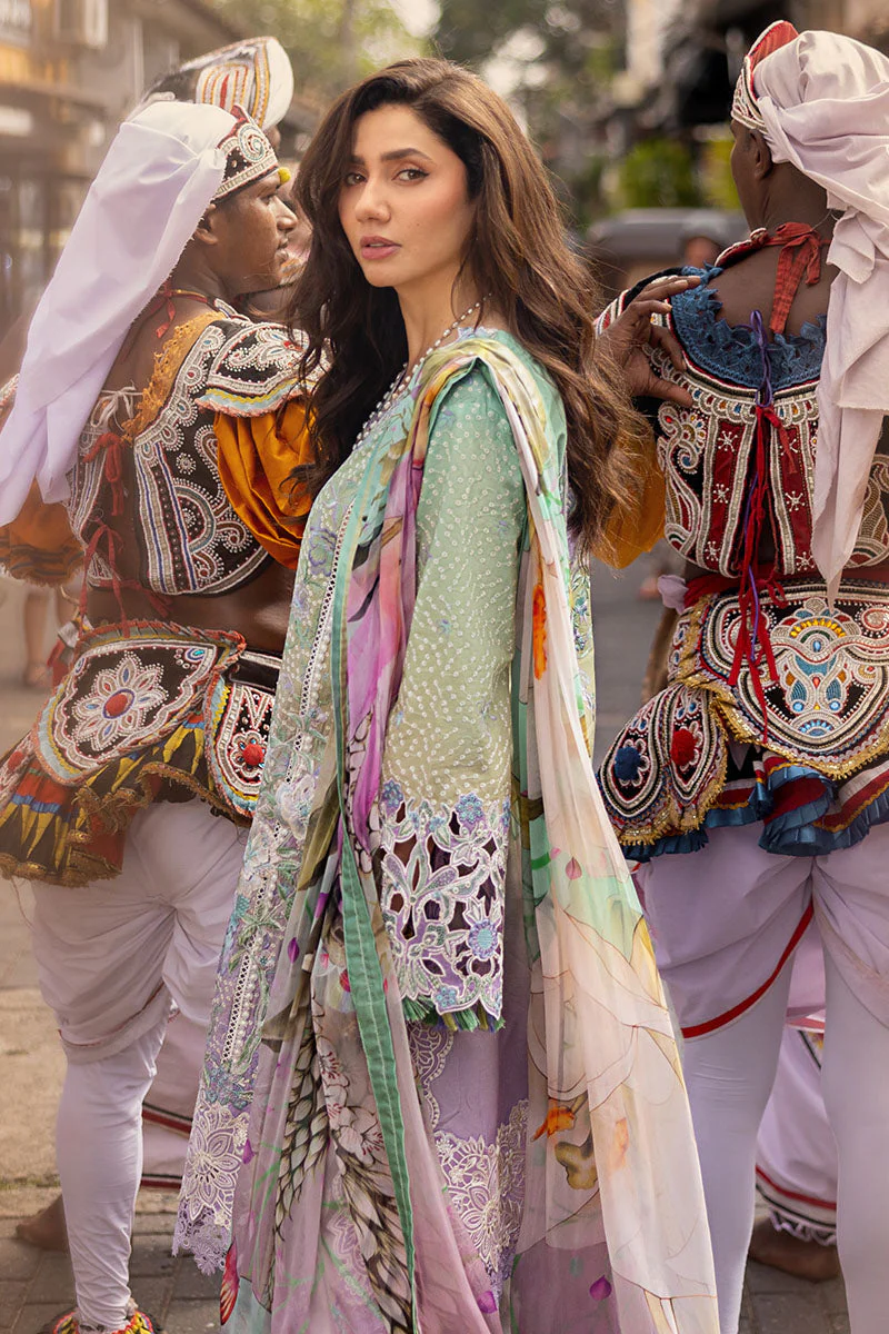 Mushq Manaram Luxury Lawn – Glittering Grace - Image 3