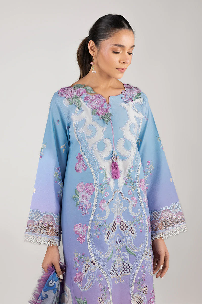 Mushq Manaram Luxury Lawn – Whispering Melody - Image 9