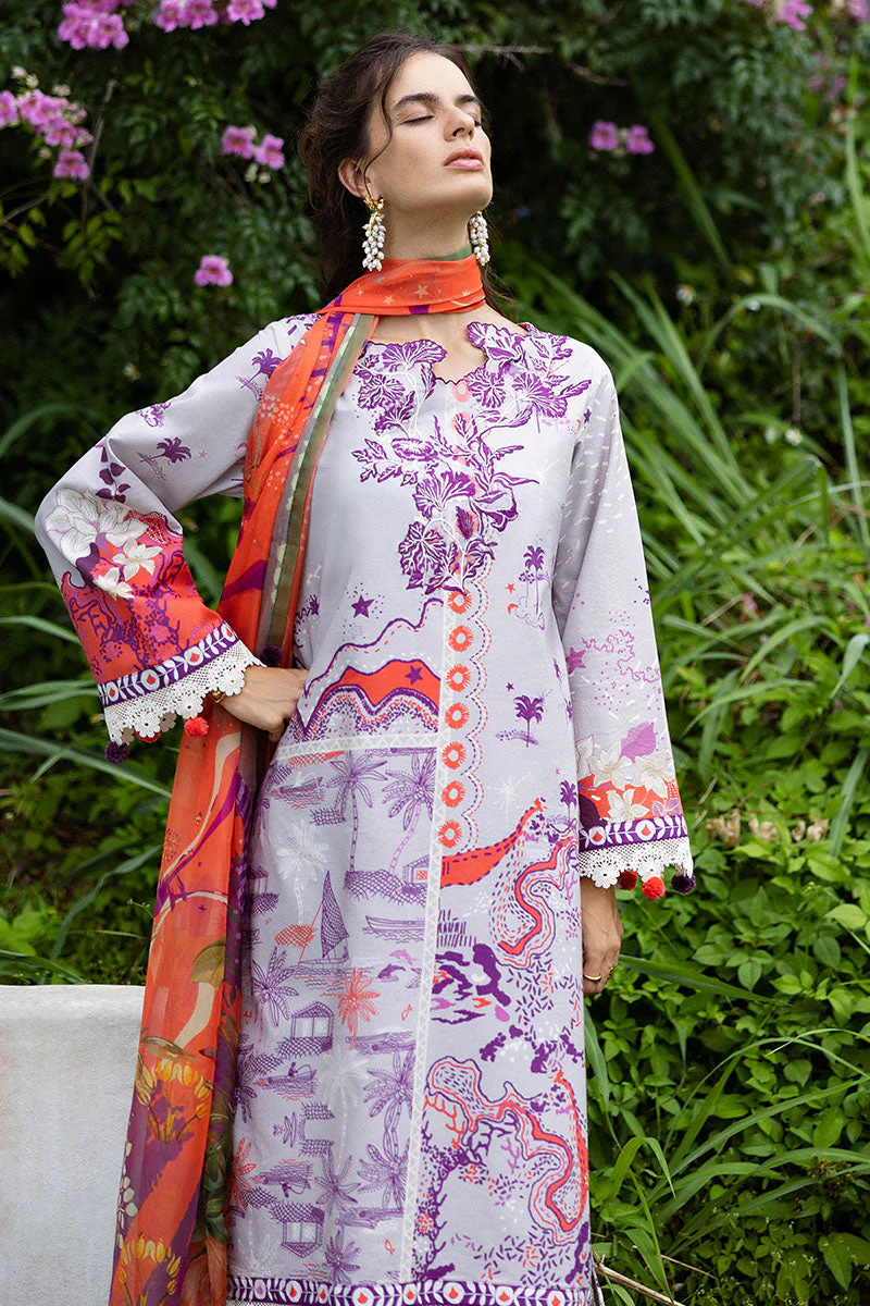 Mushq Mirasol Printed Cambric – Luna Plata - Image 4