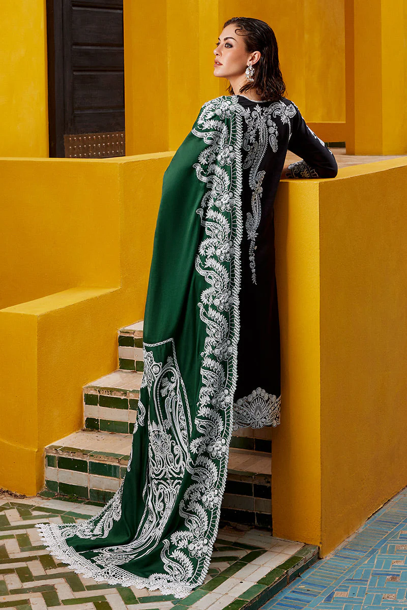 Mushq Moroccan Dream Sateen Winter Collection with Shawl – Imane - Image 8