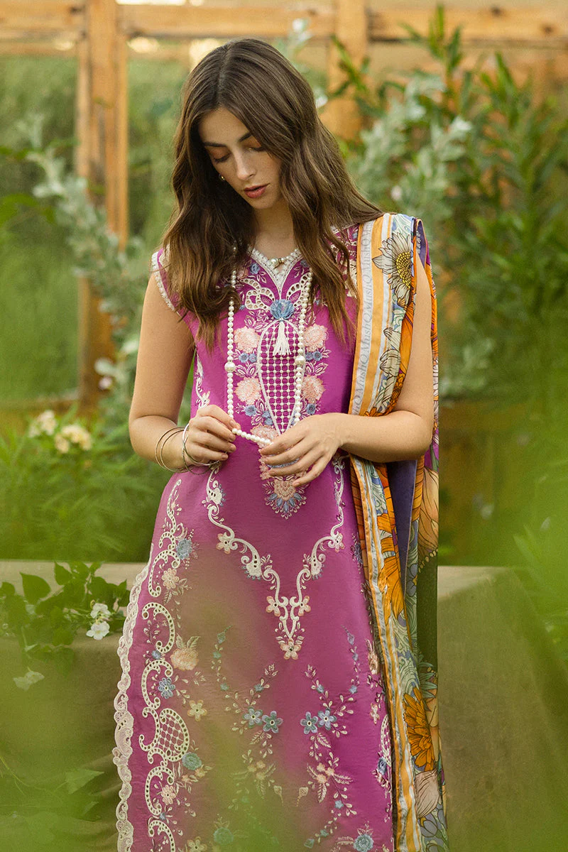 Mushq Secret Garden Hemline Spring/Summer Lawn β Mystic Rose - Image 2