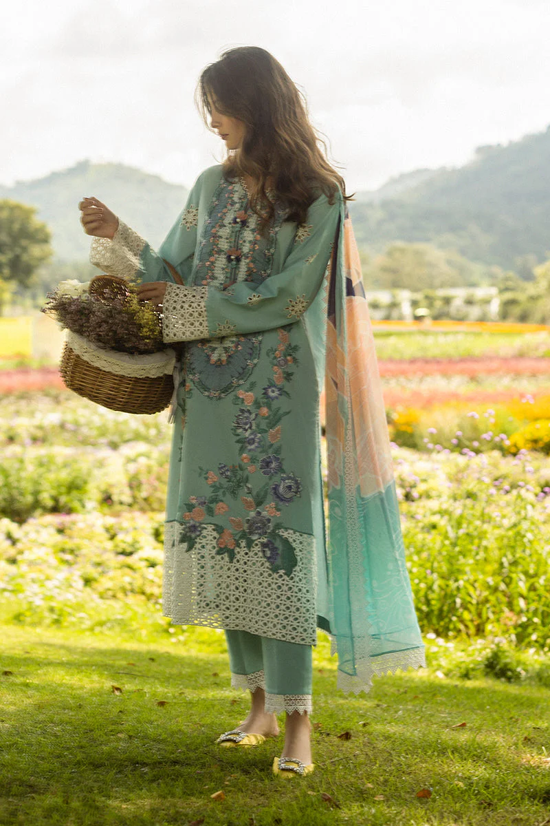 Mushq Secret Garden Hemline Spring/Summer Lawn – Whimsical Wisteria - Image 3
