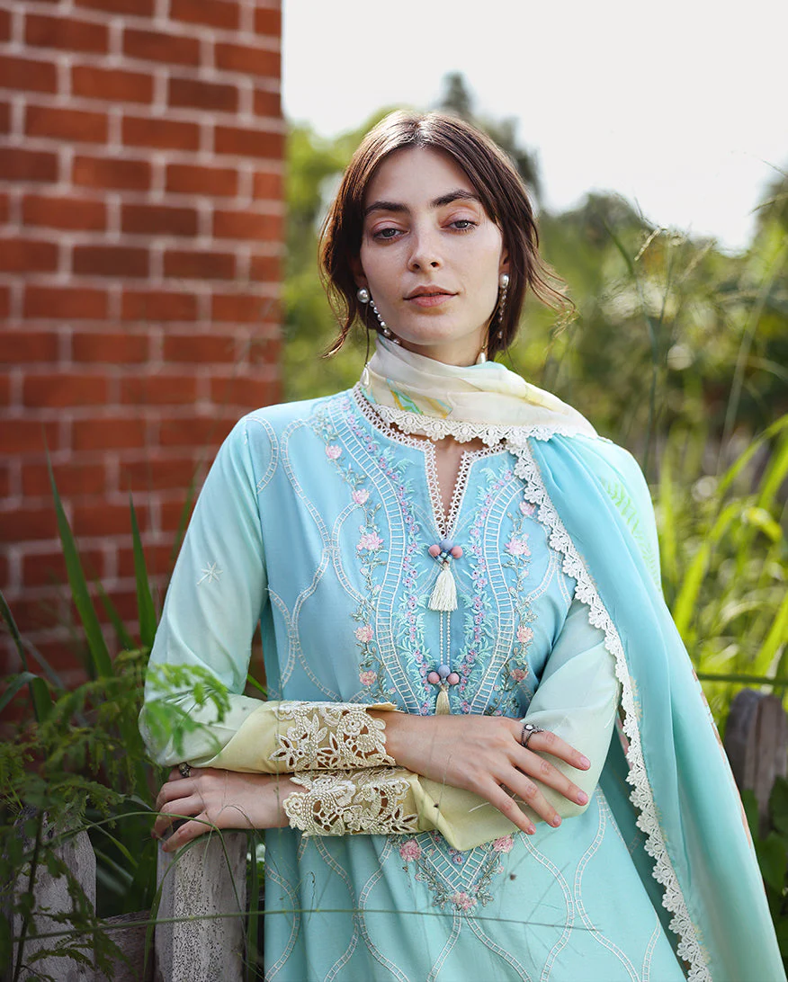 Mushq Solace Ombre Chikankari Lawn – Ethereal Pause - Image 4