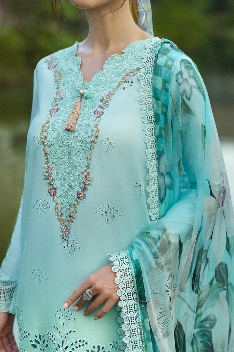 Mushq Solace Ombre Chikankari Lawn – Famiglia - Image 7