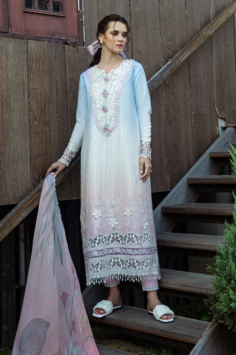 Mushq Solace Ombre Chikankari Lawn – Purezza - Image 8
