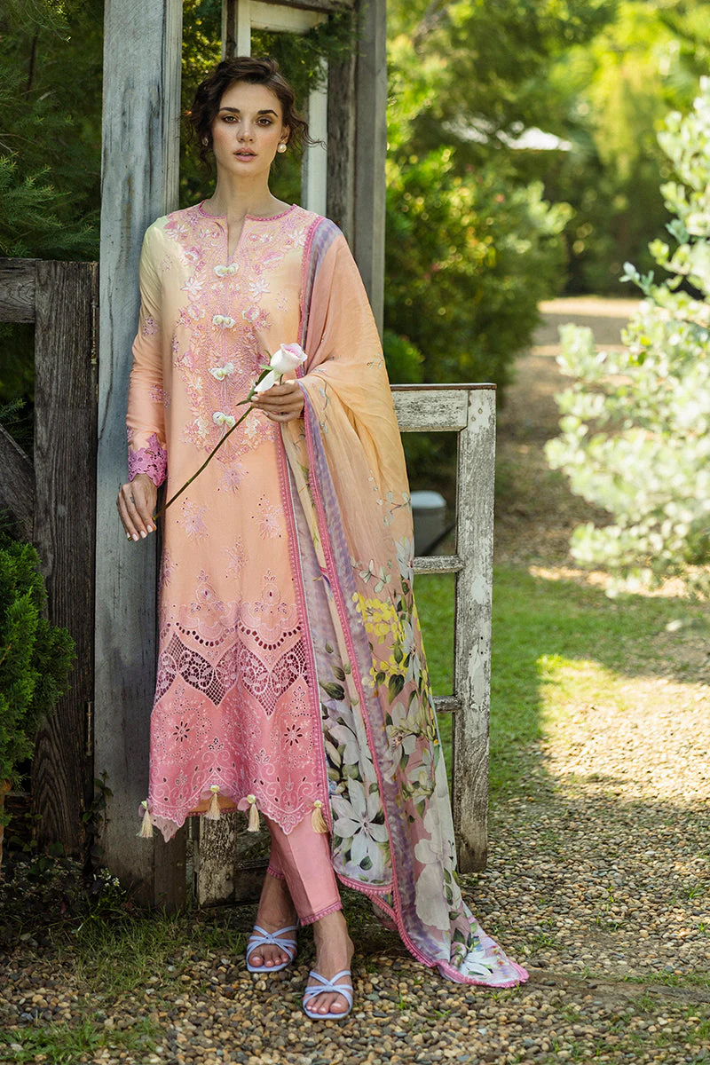 Mushq Solace Ombre Chikankari Lawn – Risate - Image 9