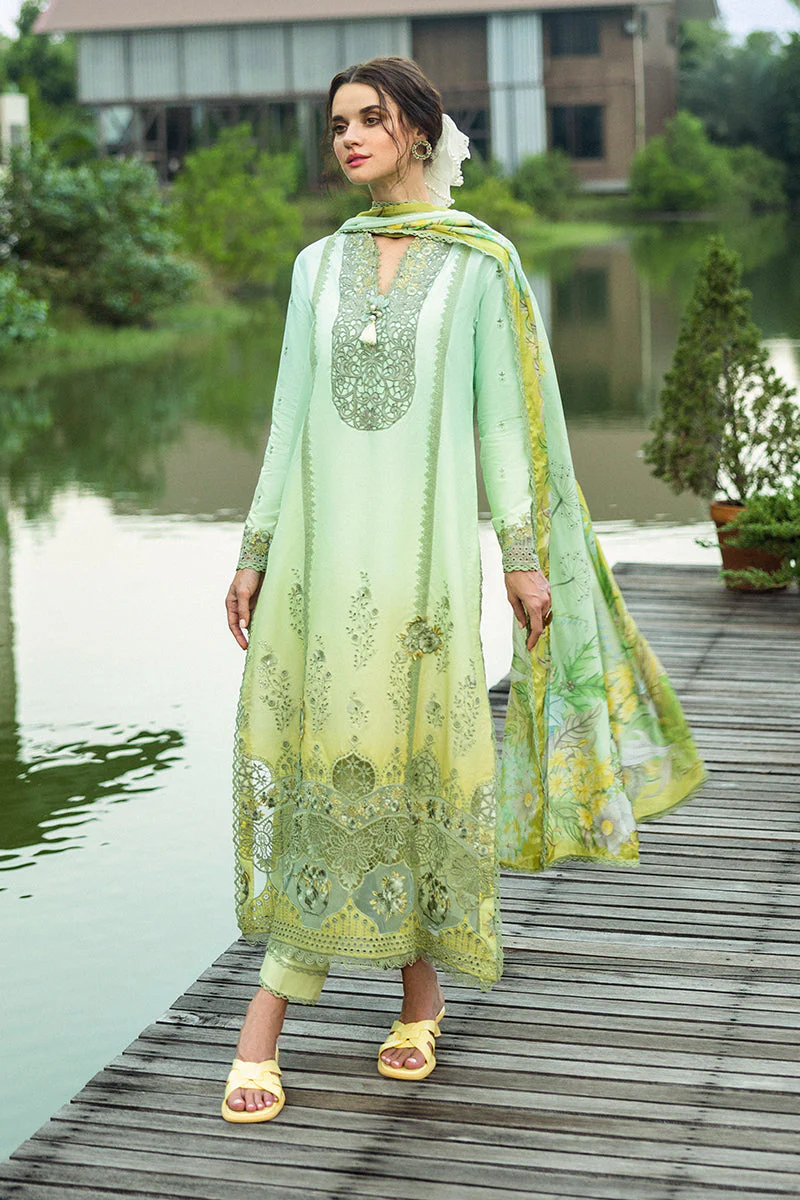 Mushq Solace Ombre Chikankari Lawn – Unione - Image 4