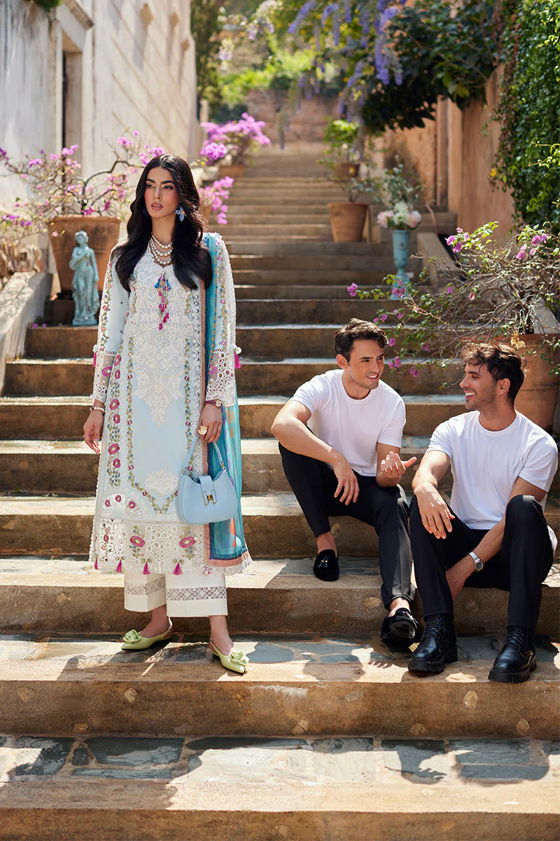 Mushq Te Amo x Sonam Bajwa Luxury Lawn Collection 2024 – Lucca Lure - Image 7