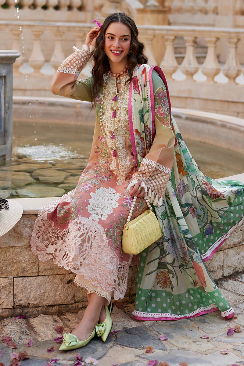 Mushq Te Amo x Sonam Bajwa Luxury Lawn Collection 2024 – Venice Verve - Image 8