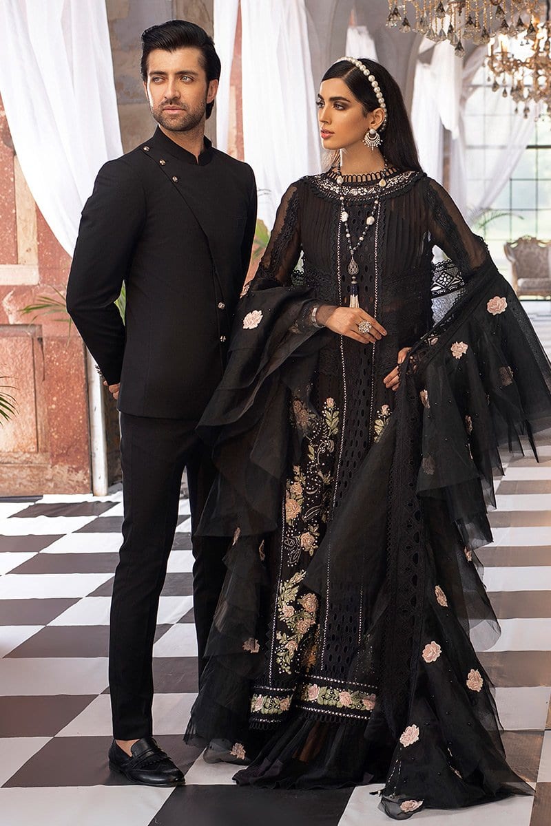 Mushq Tissue De Luxe Luxury Formal Collection 2020 – 
MCL-7 Onyx Dream - Image 4
