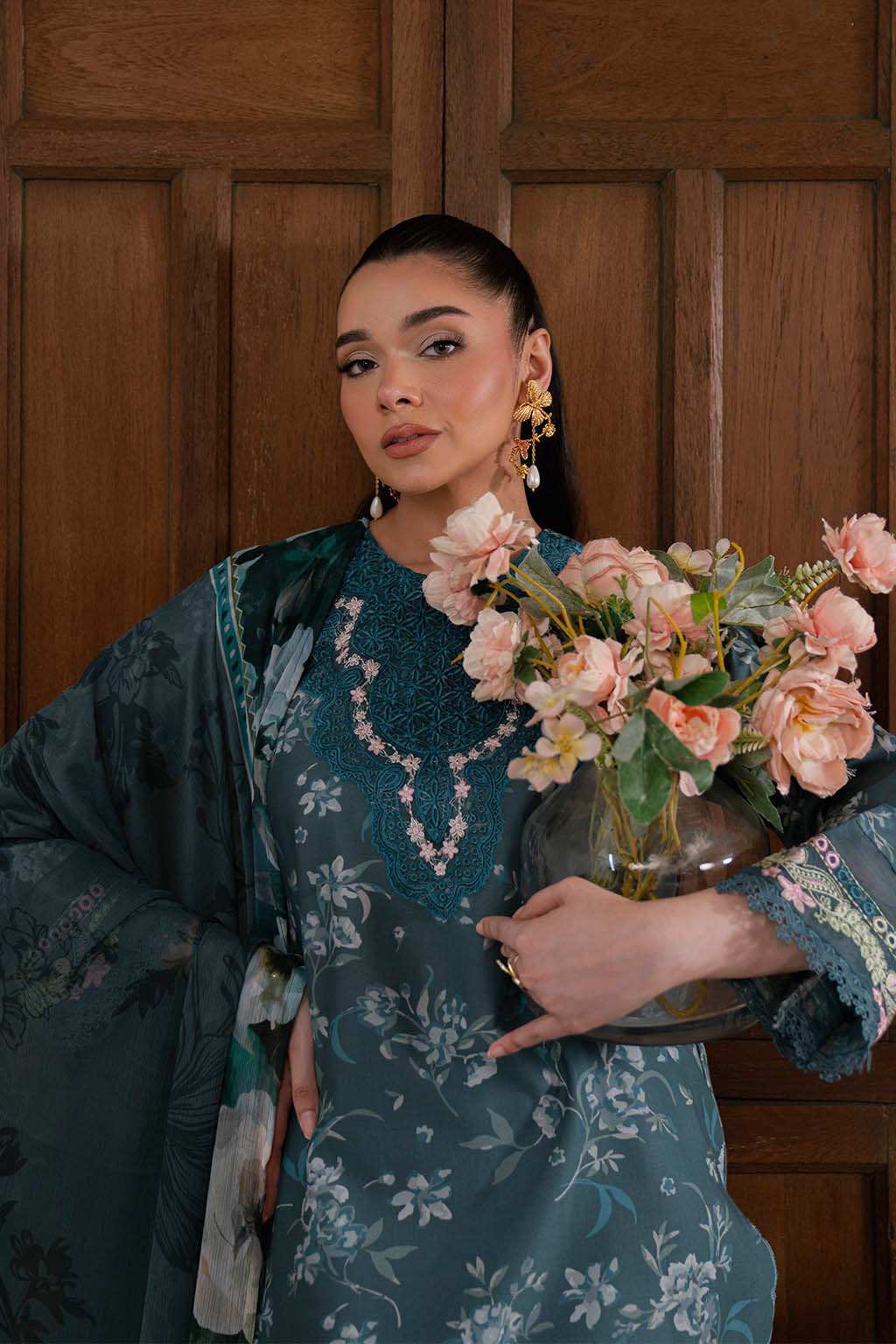 Neeshay Summer Lines Lawn Vol-II – BOTANIC FLOW - Image 5