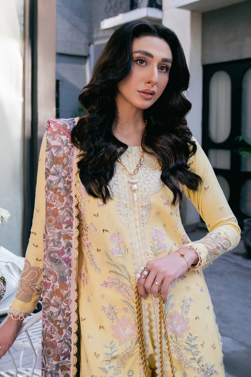 Neeshay Symphony Luxury Lawn – SUNBEAM - Image 3