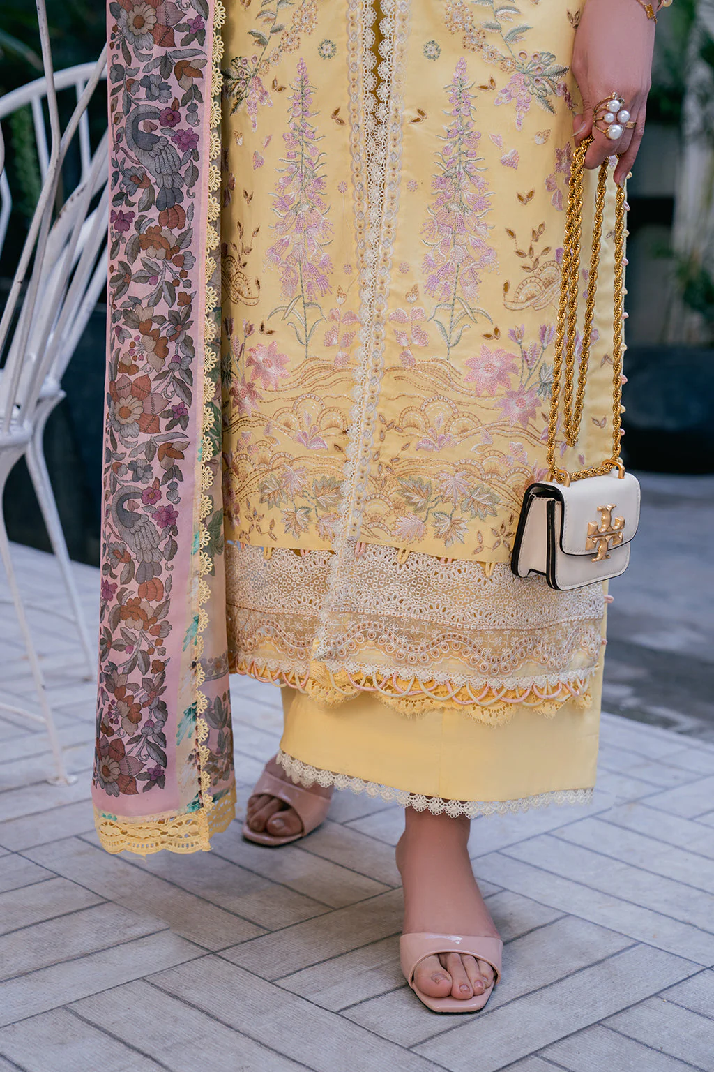 Neeshay Symphony Luxury Lawn – SUNBEAM - Image 4