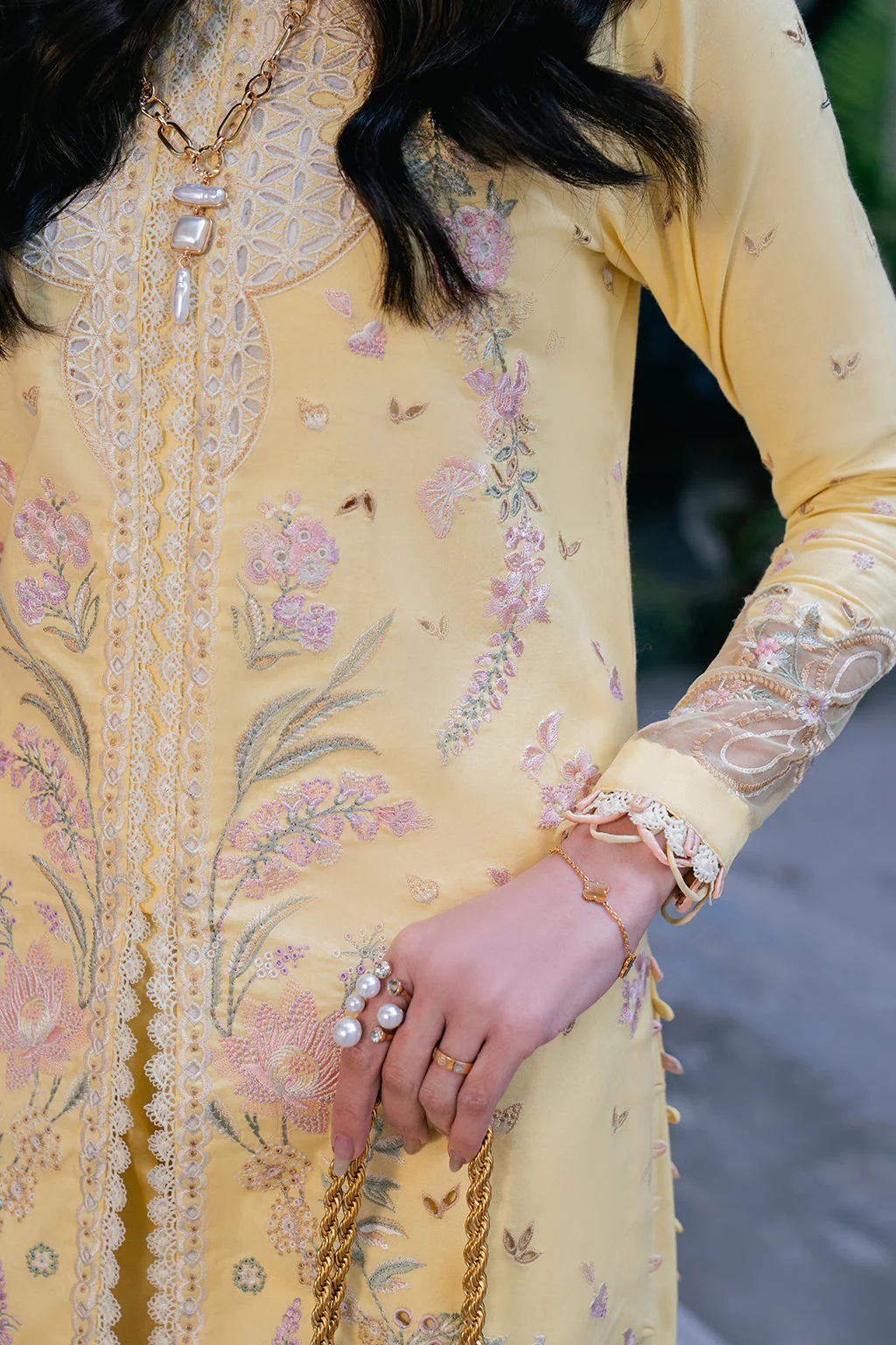 Neeshay Symphony Luxury Lawn – SUNBEAM - Image 7