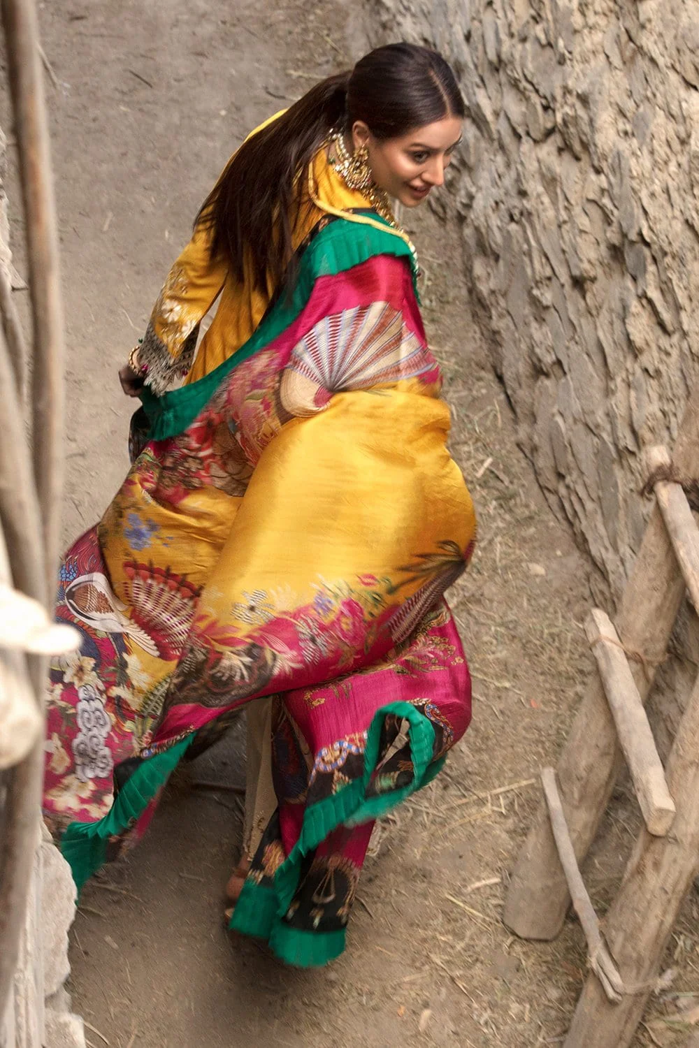 Nisa Hussain Luxury Lawn Collection '21 – NHL06-AURORA - Image 7