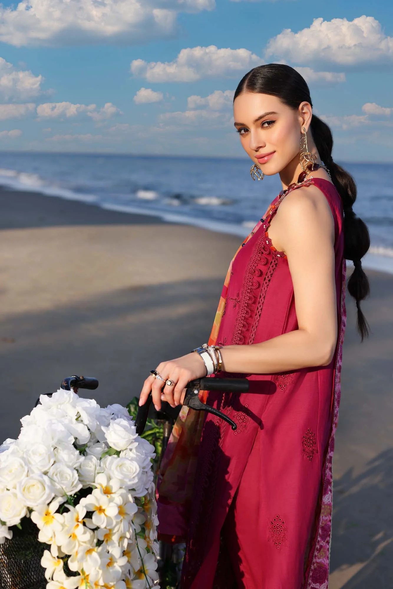 Noor by Saadia Asad Luxury Chikankari Lawn Collection 2023 – NLCL23-D12-A - Image 6