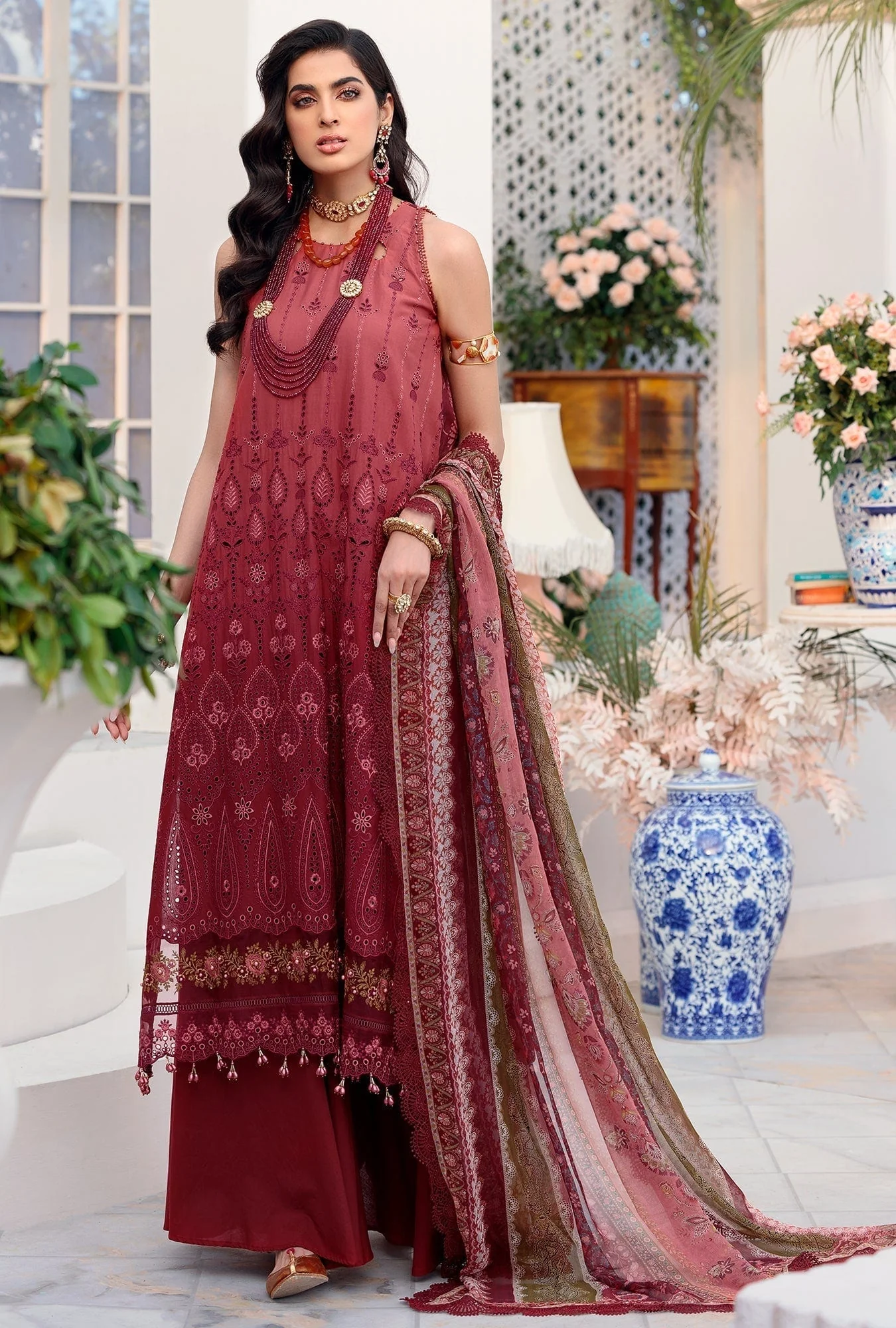 Noor by Saadia Asad Luxury Chikankari Lawn Collection – D11-A - Image 2
