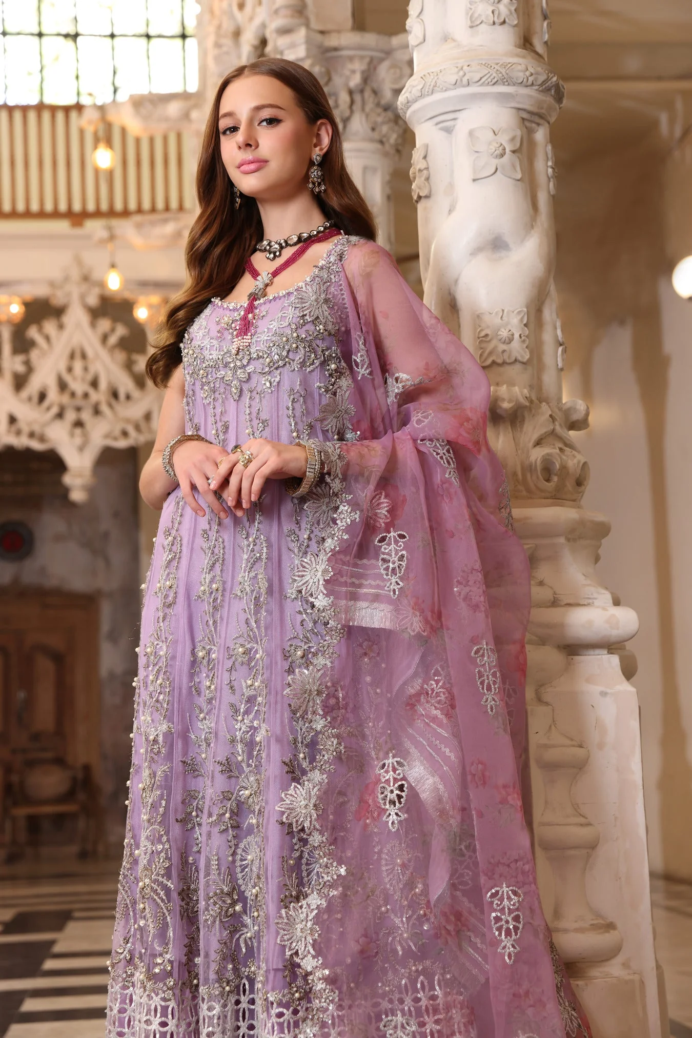 Noor by Saadia Asad Luxury Formal Festive Collection – D5-Zarish - Image 6