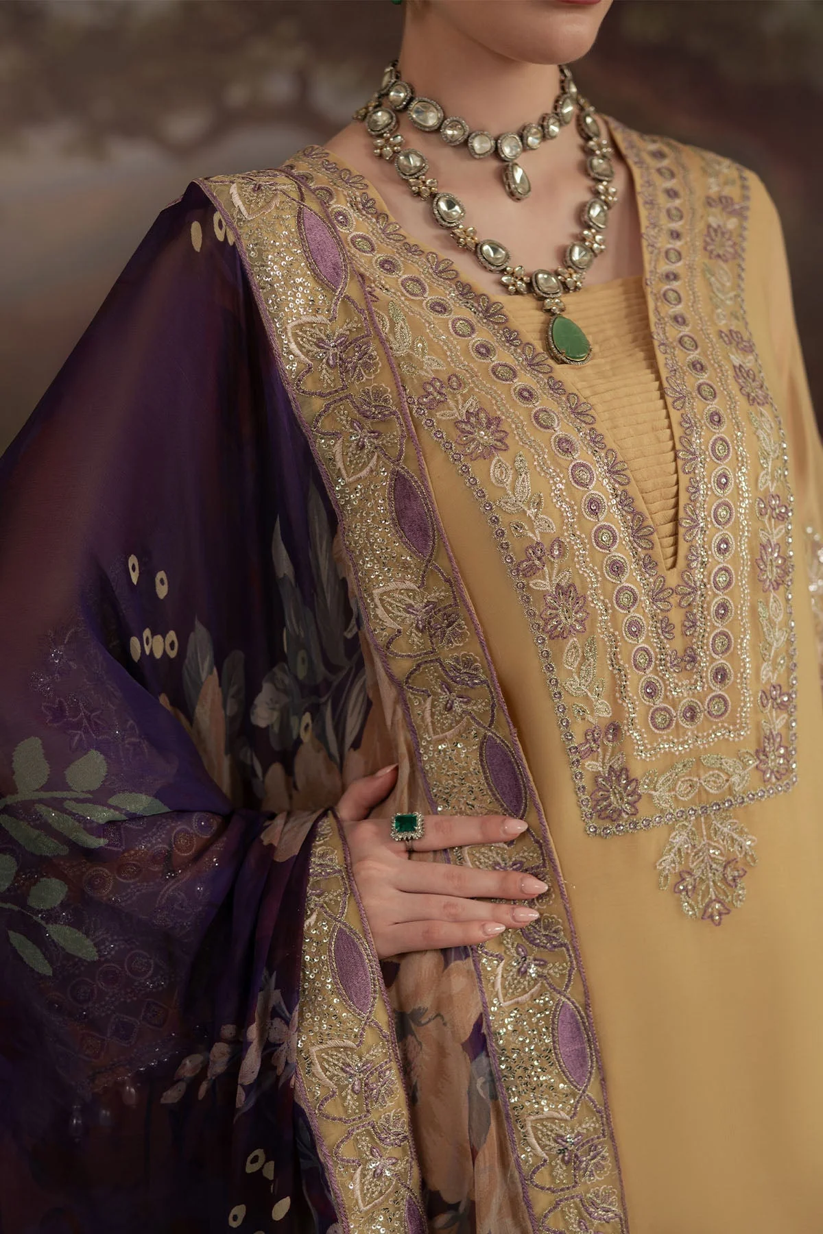 Nureh Amaya Luxury Chiffon Formals – AM-14 - Image 4