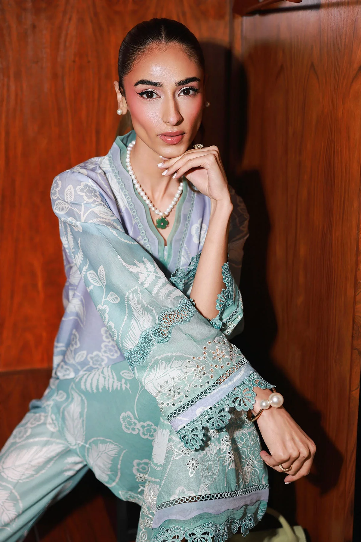 Nureh Ballerina 2Pc Lawn – NU2-176 - Image 5