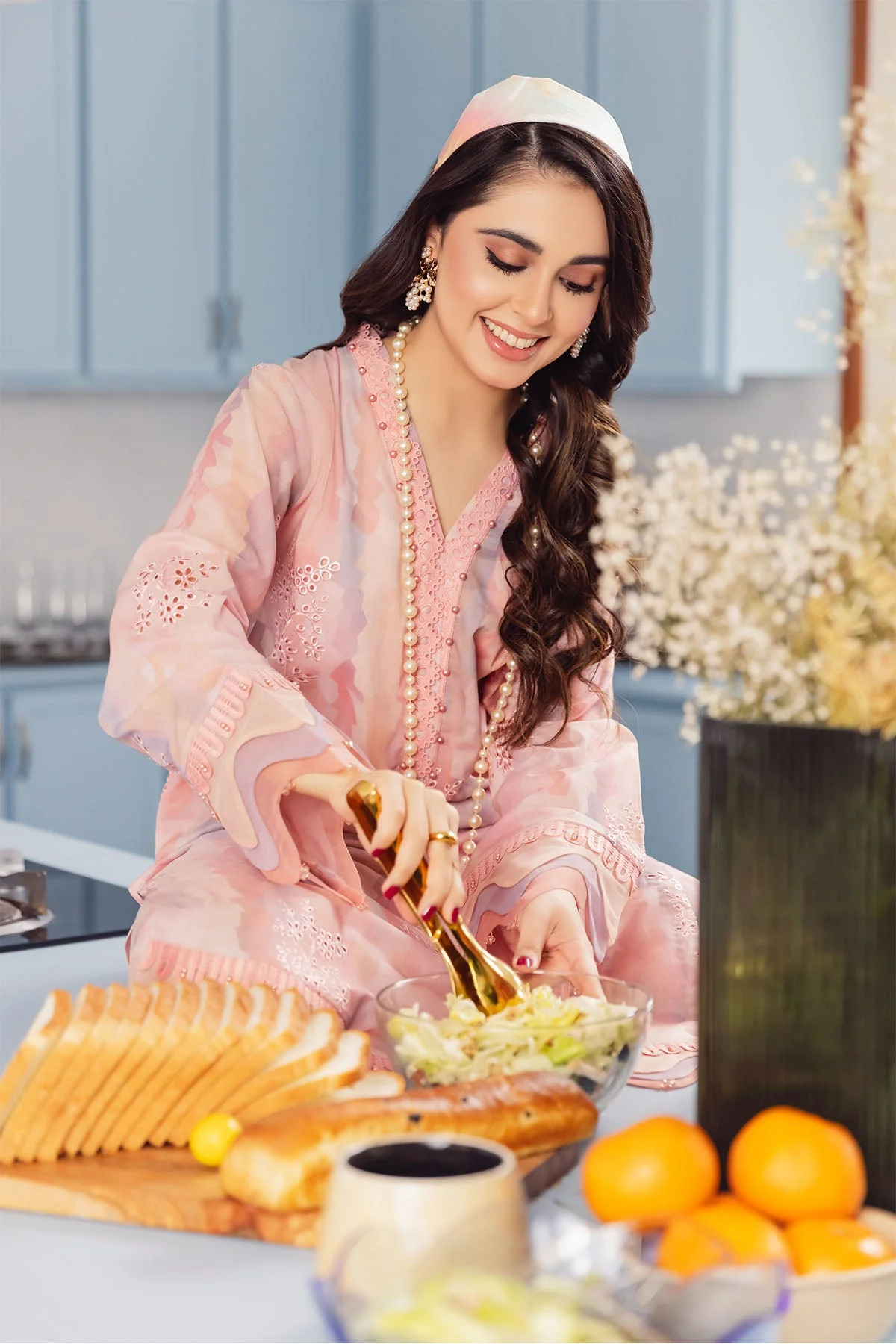 Nureh Ballerina 2Pc Spring/Summer Lawn Collection – NU2- 83 - Image 2
