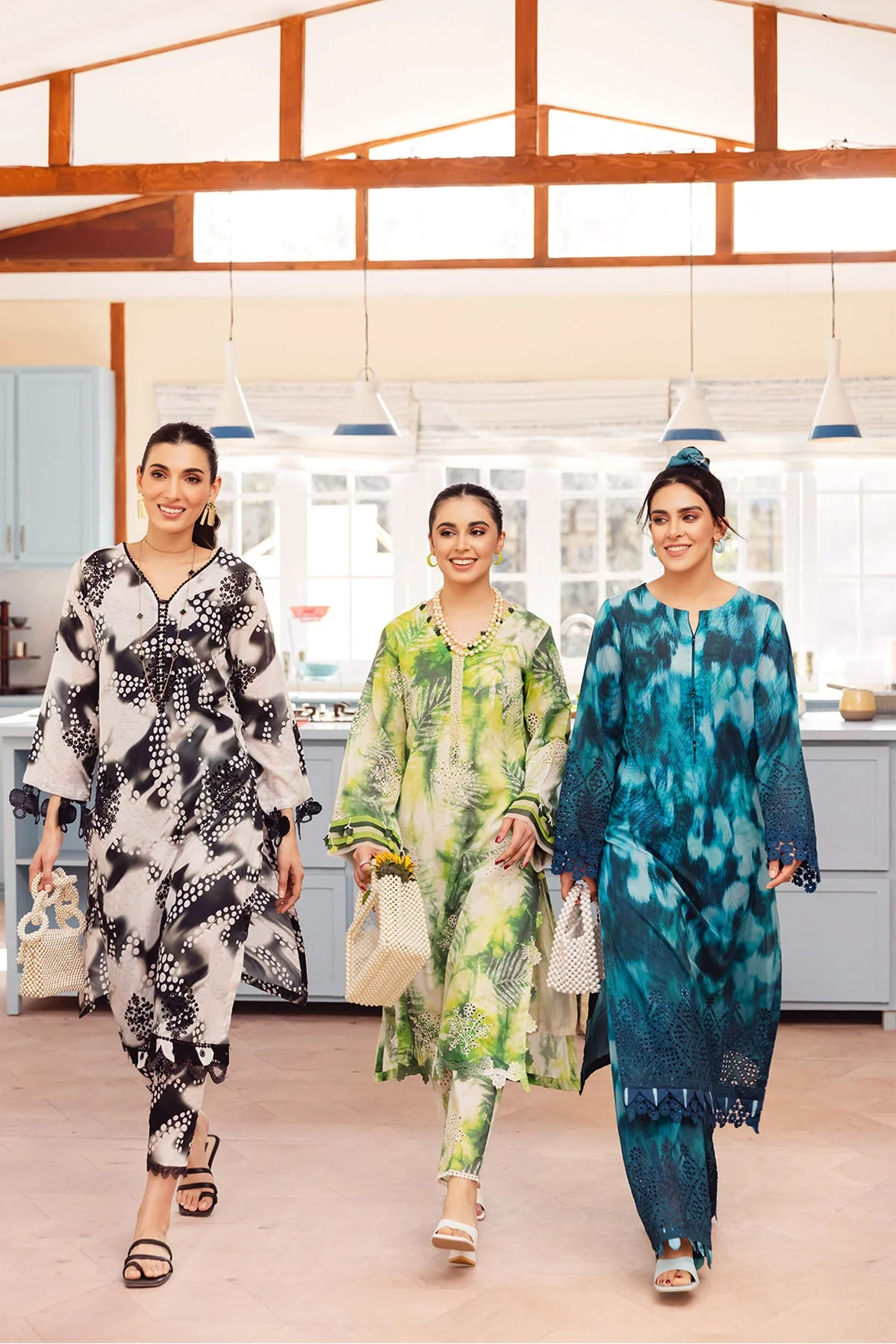 Nureh Ballerina 2Pc Spring/Summer Lawn Collection – NU2- 87 - Image 7