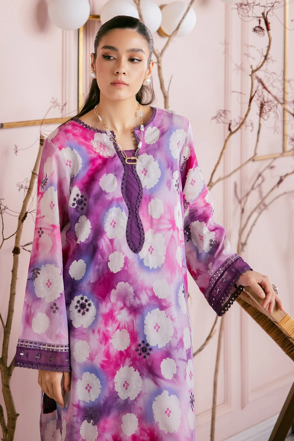 Nureh Ballerina 2PC Summer Lawn – NU2-149S - Image 2