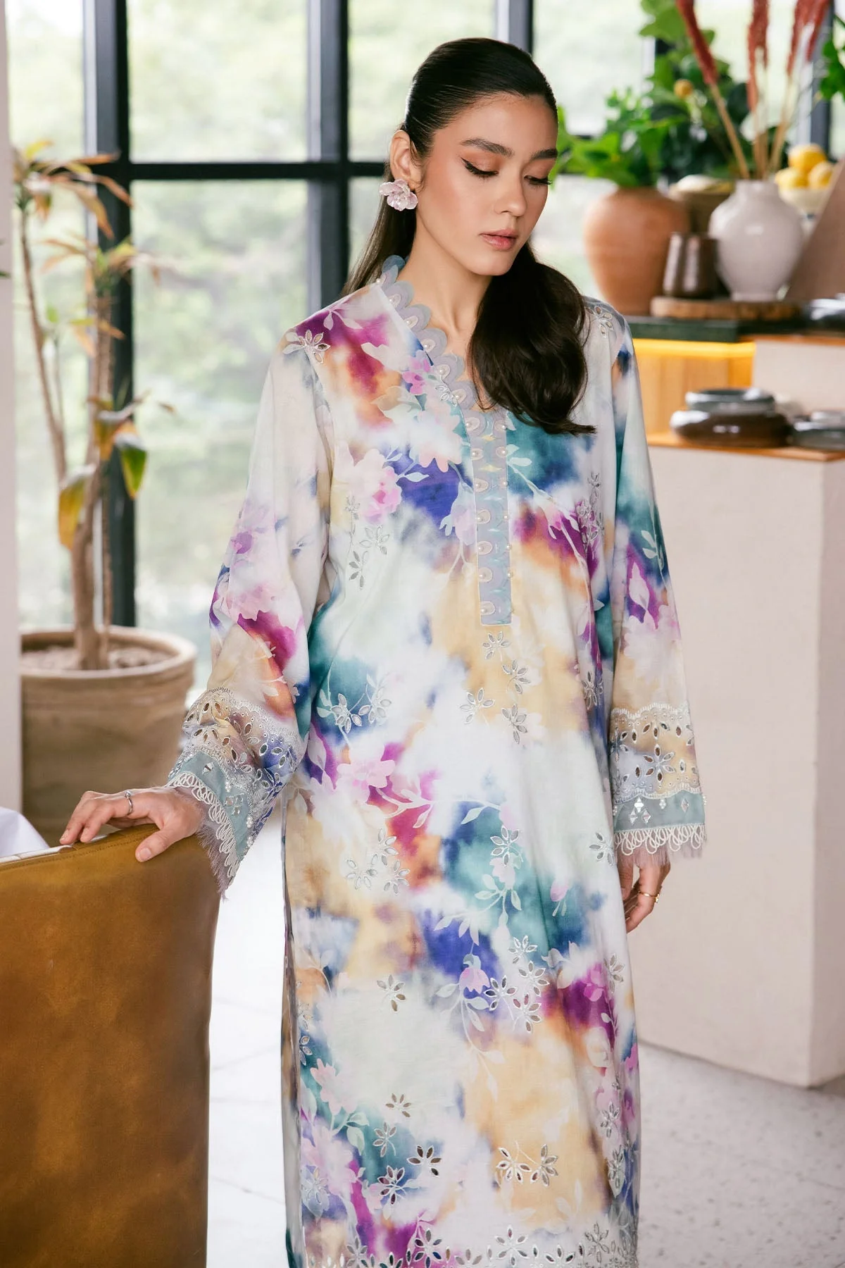 Nureh Ballerina 2PC Summer Lawn – NU2-157S - Image 5