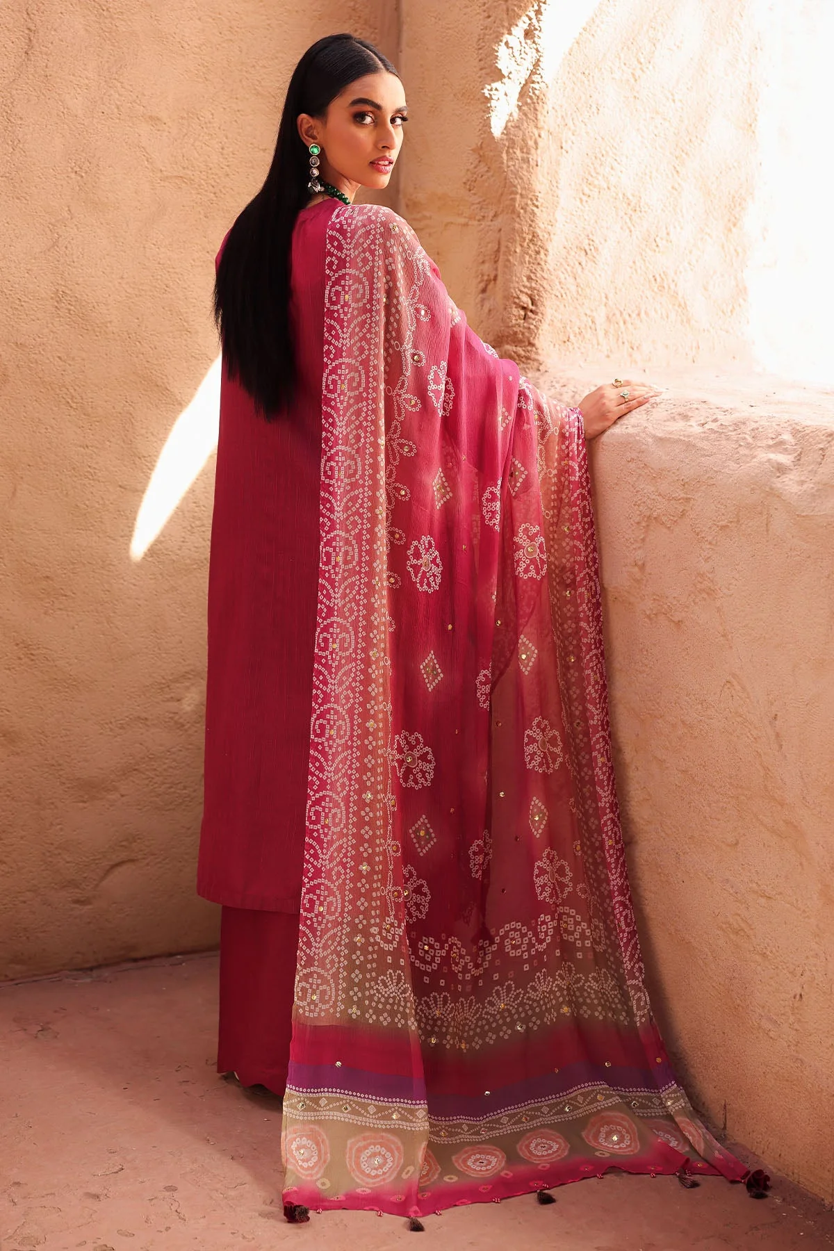 Nureh Bazaar Chikankari Lawn – NE-158 - Image 7