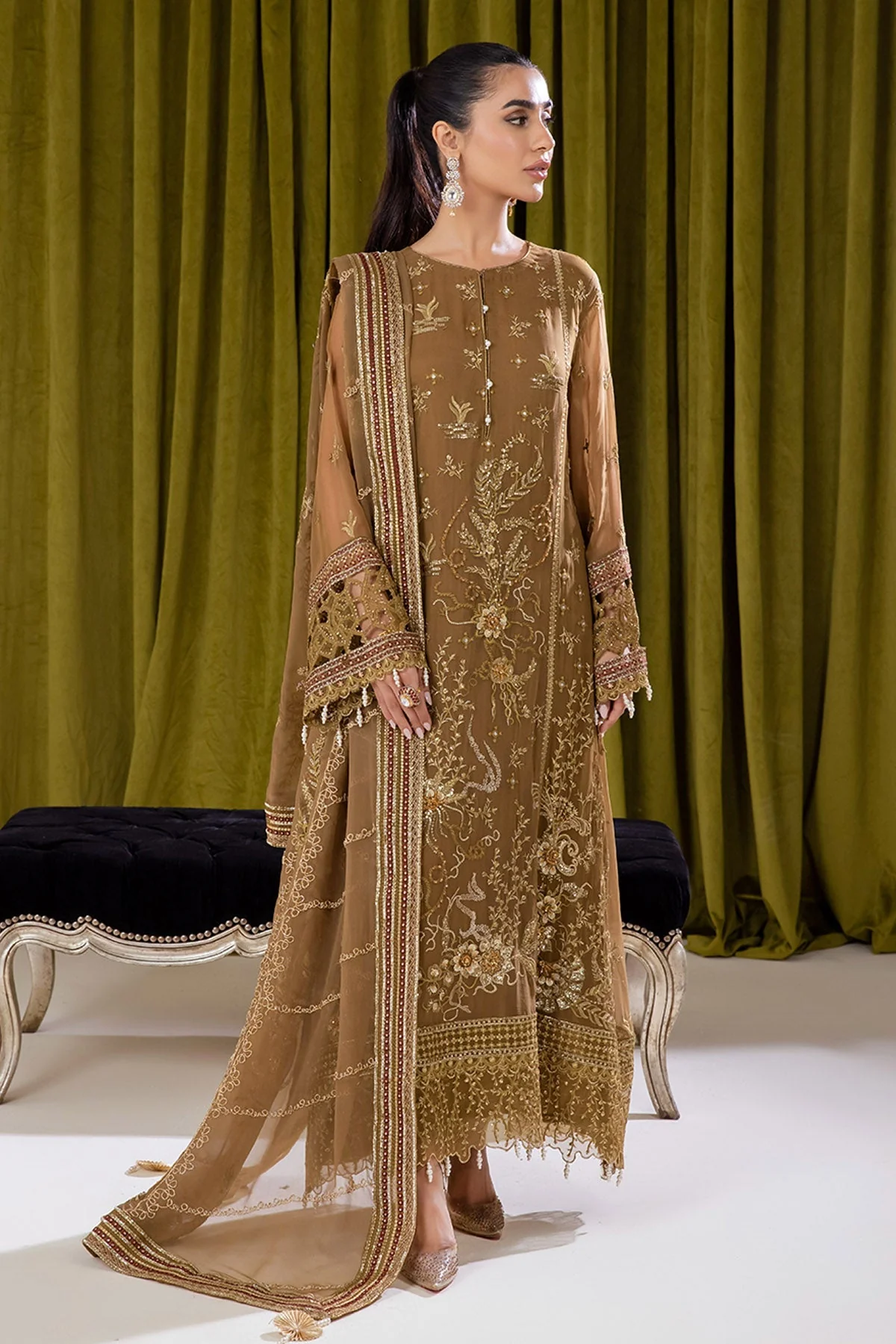 Nureh Elanora Luxury Chiffon Collection – Starry Haze - Image 3