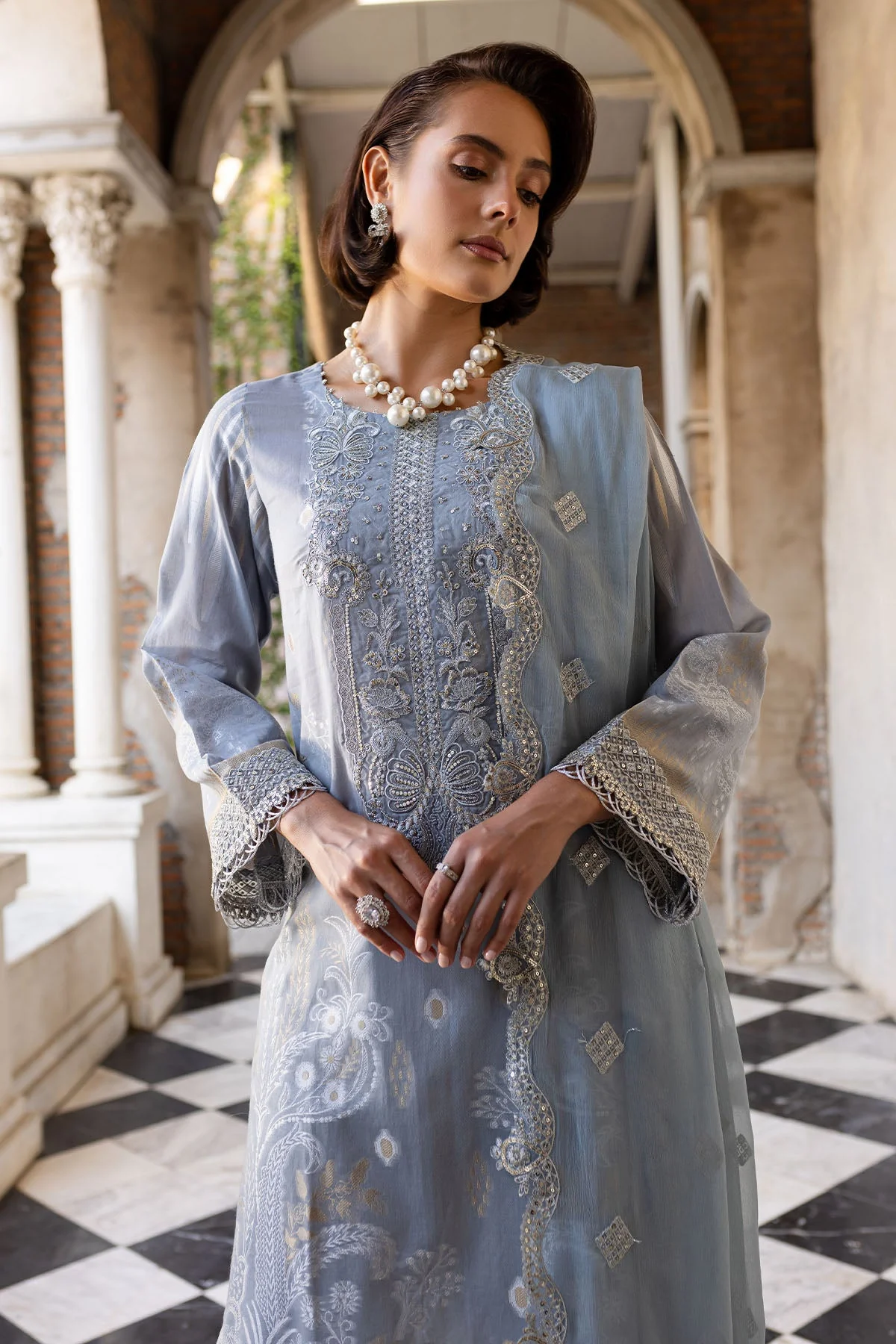 Nureh Exclusive Lawn Jacquard – NE-152 - Image 5
