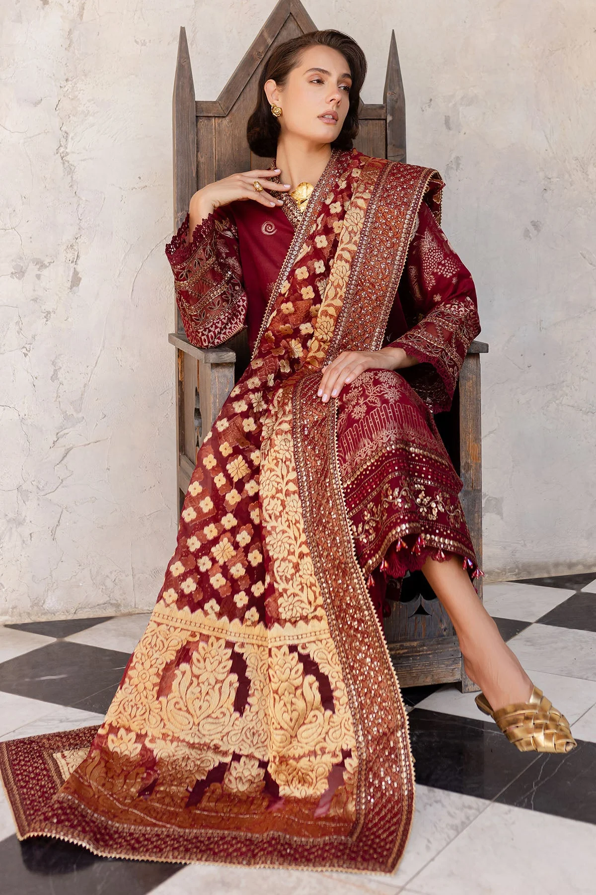 Nureh Exclusive Lawn Jacquard – NE-155 - Image 3
