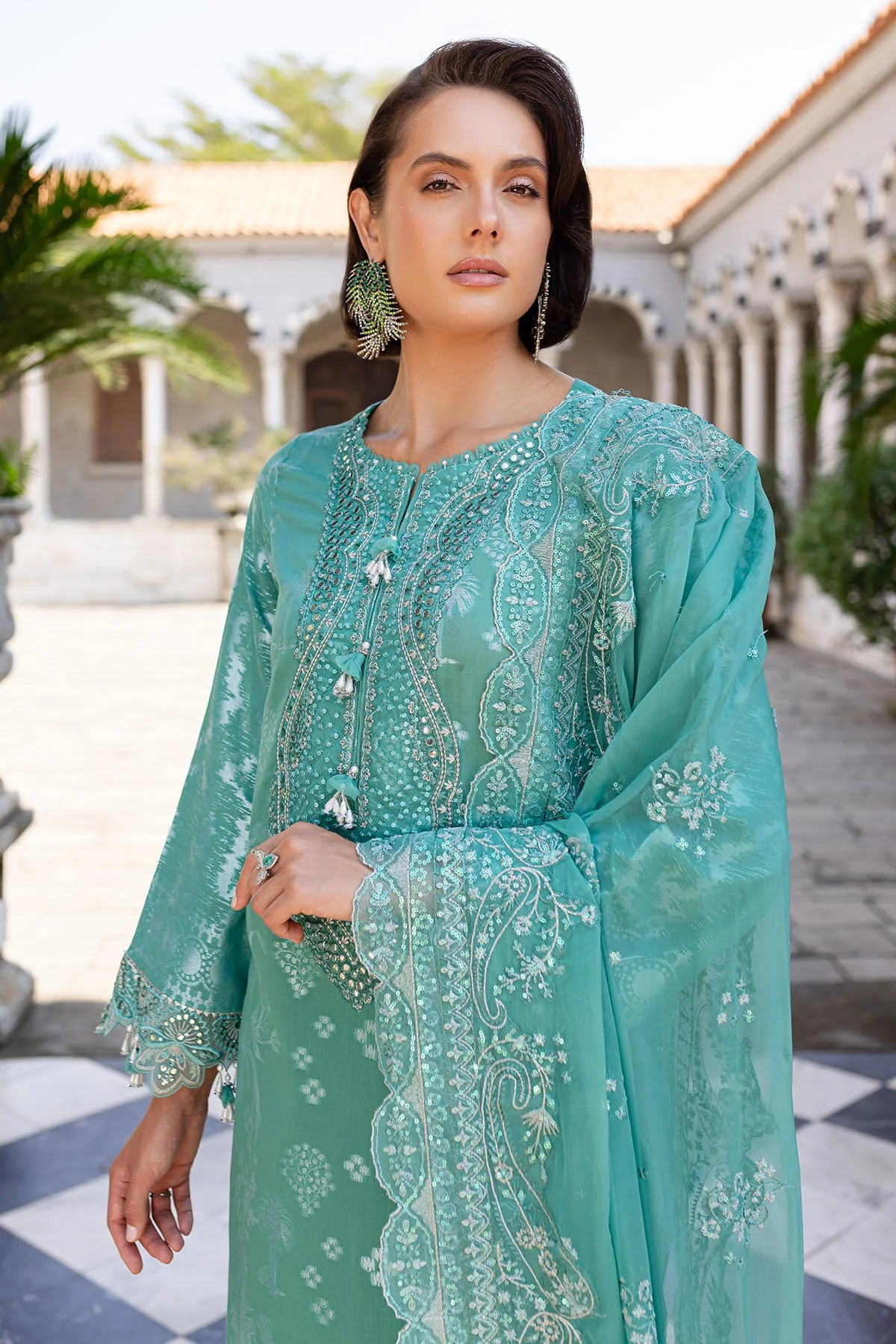 Nureh Exclusive Lawn Jacquard – NE-157 - Image 5