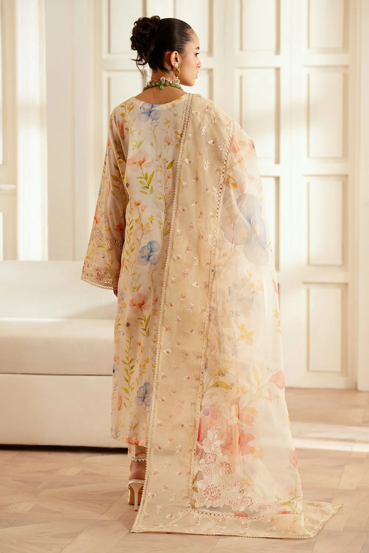 Nureh Feya Lawn Eid Edit – FE-02 - Image 9