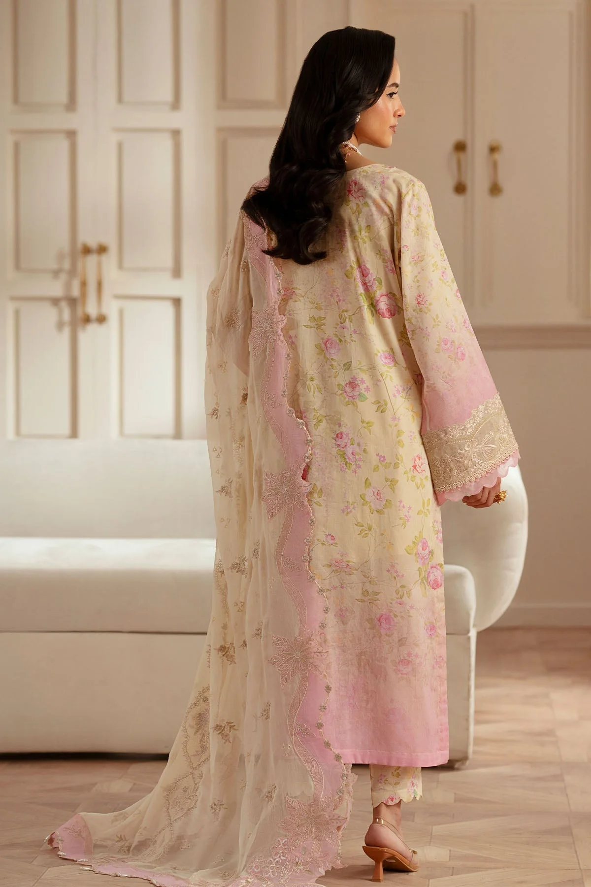 Nureh Feya Lawn Eid Edit – FE-05 - Image 10