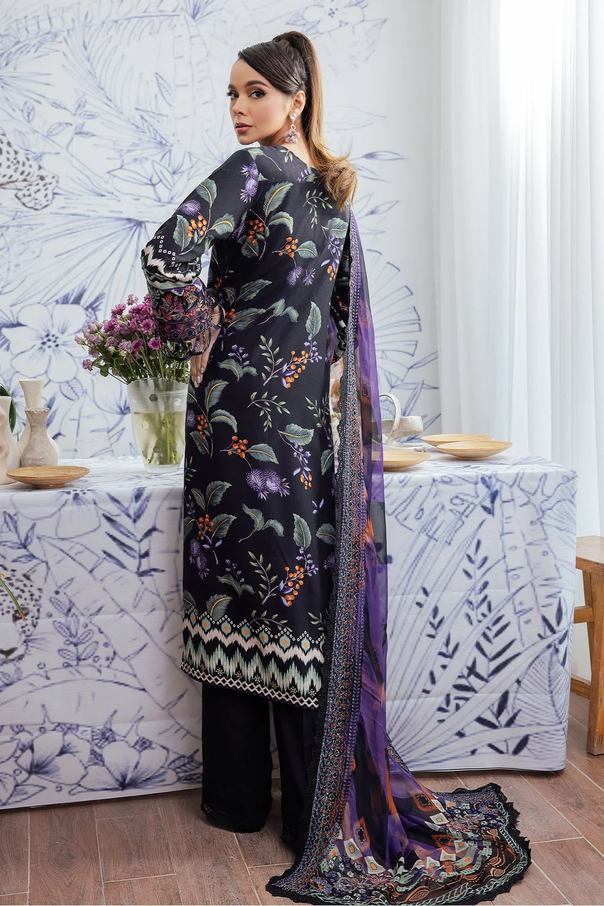 Nureh Gardenia Linen Collection – NSG-131 - Image 3