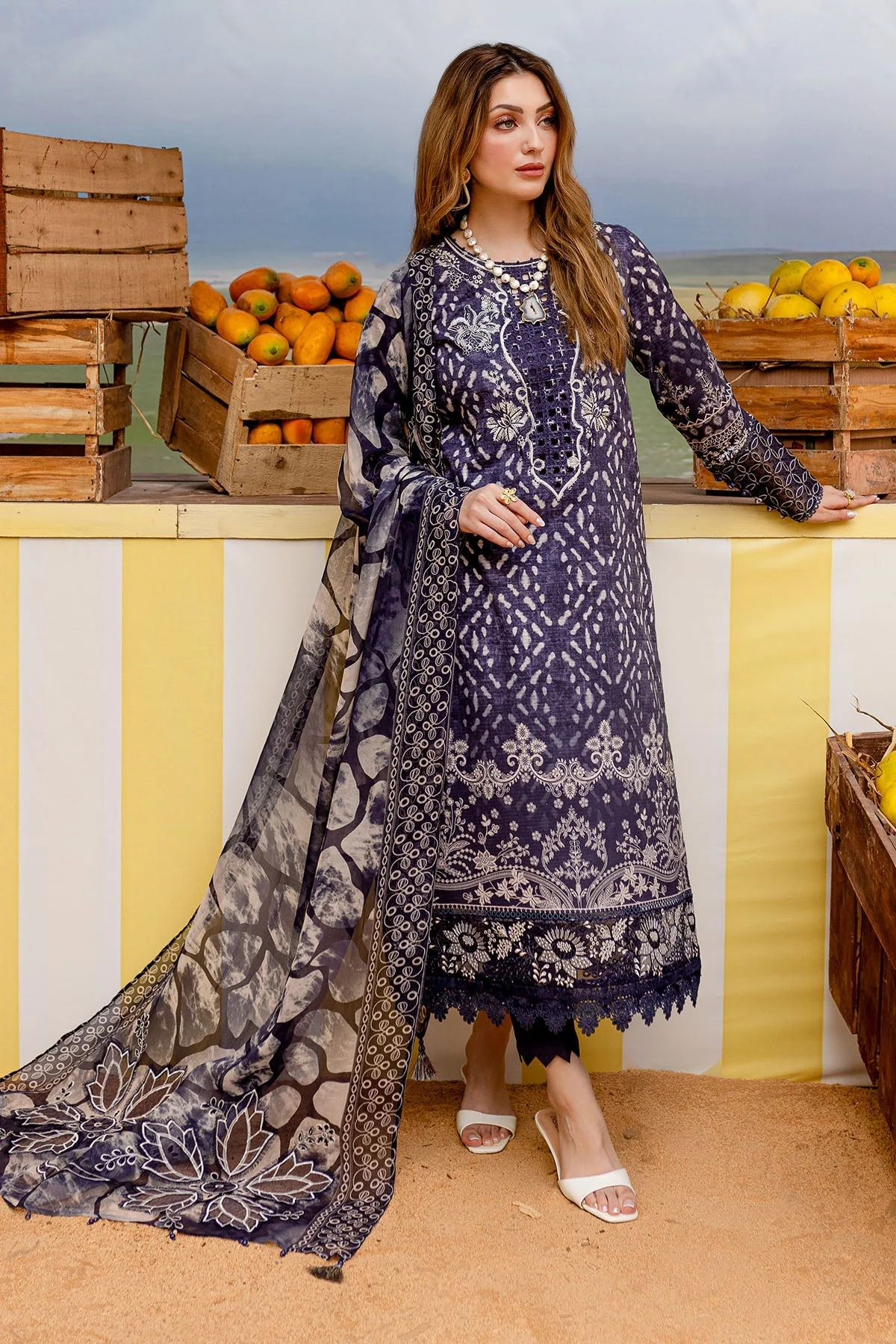 Nureh Gardenia Spring/Summer Lawn – NSG-182 - Image 6