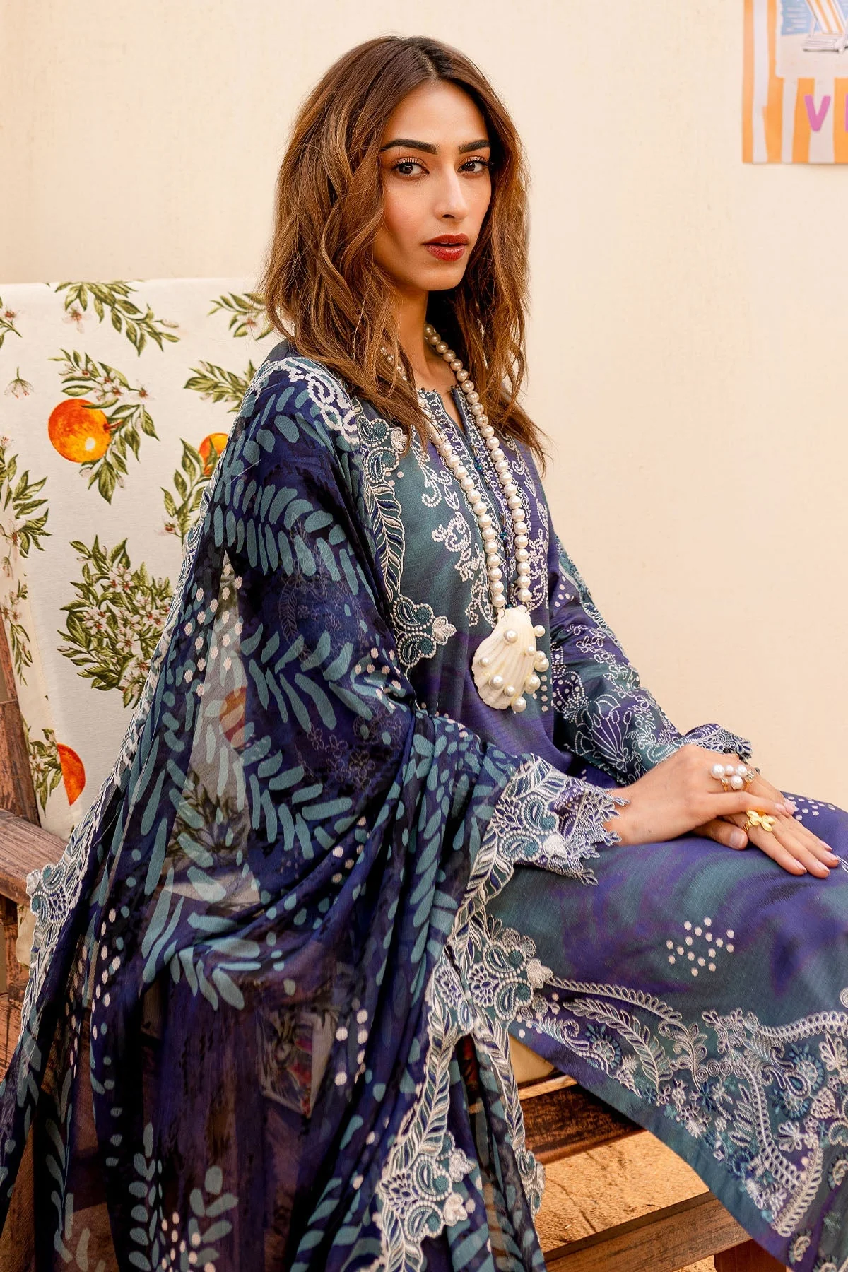 Nureh Gardenia Spring/Summer Lawn – NSG-186 - Image 2