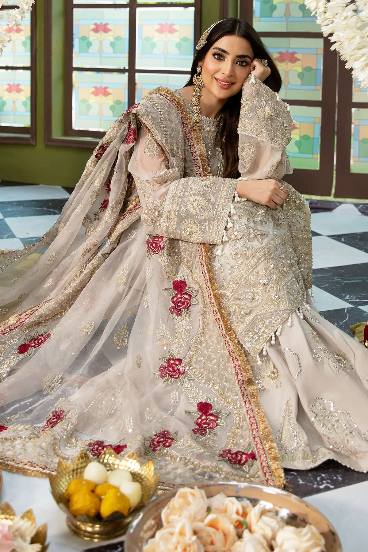 Nureh Jhoomro Luxury Formals – NL-51 - FASANA - Image 2