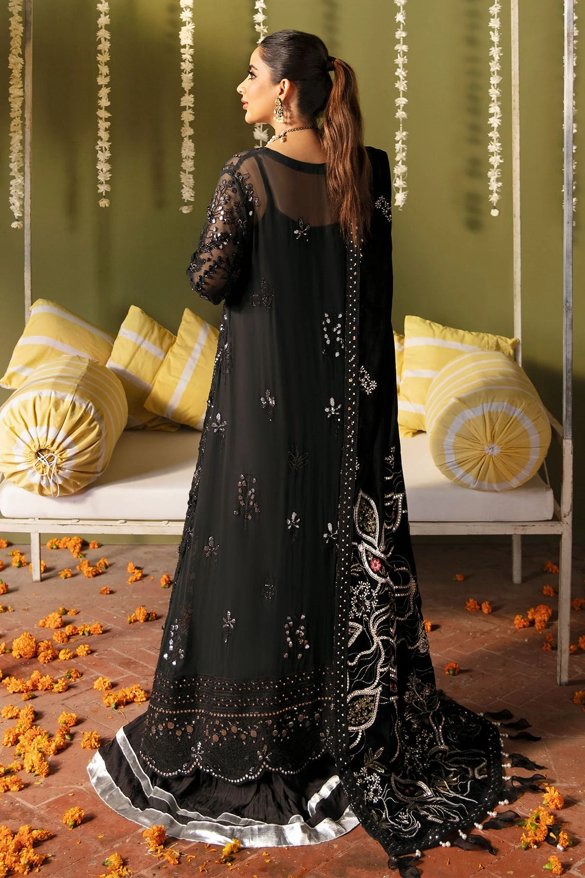 Nureh Jhoomro Luxury Formals – NL-57 - LIBAS-E-KHAS - Image 5