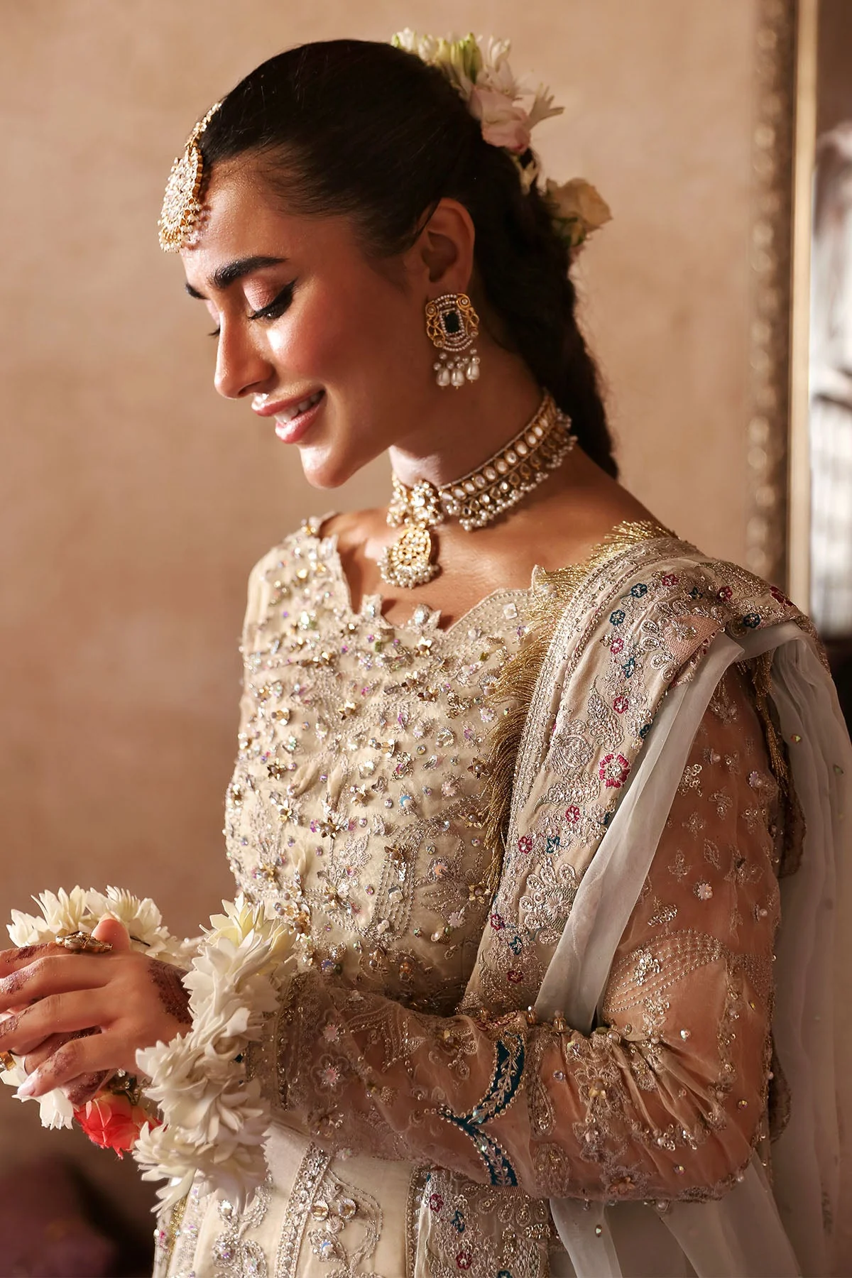Nureh Jhoomro Luxury Wedding Formals – NL-72 CHANDNI - Image 2
