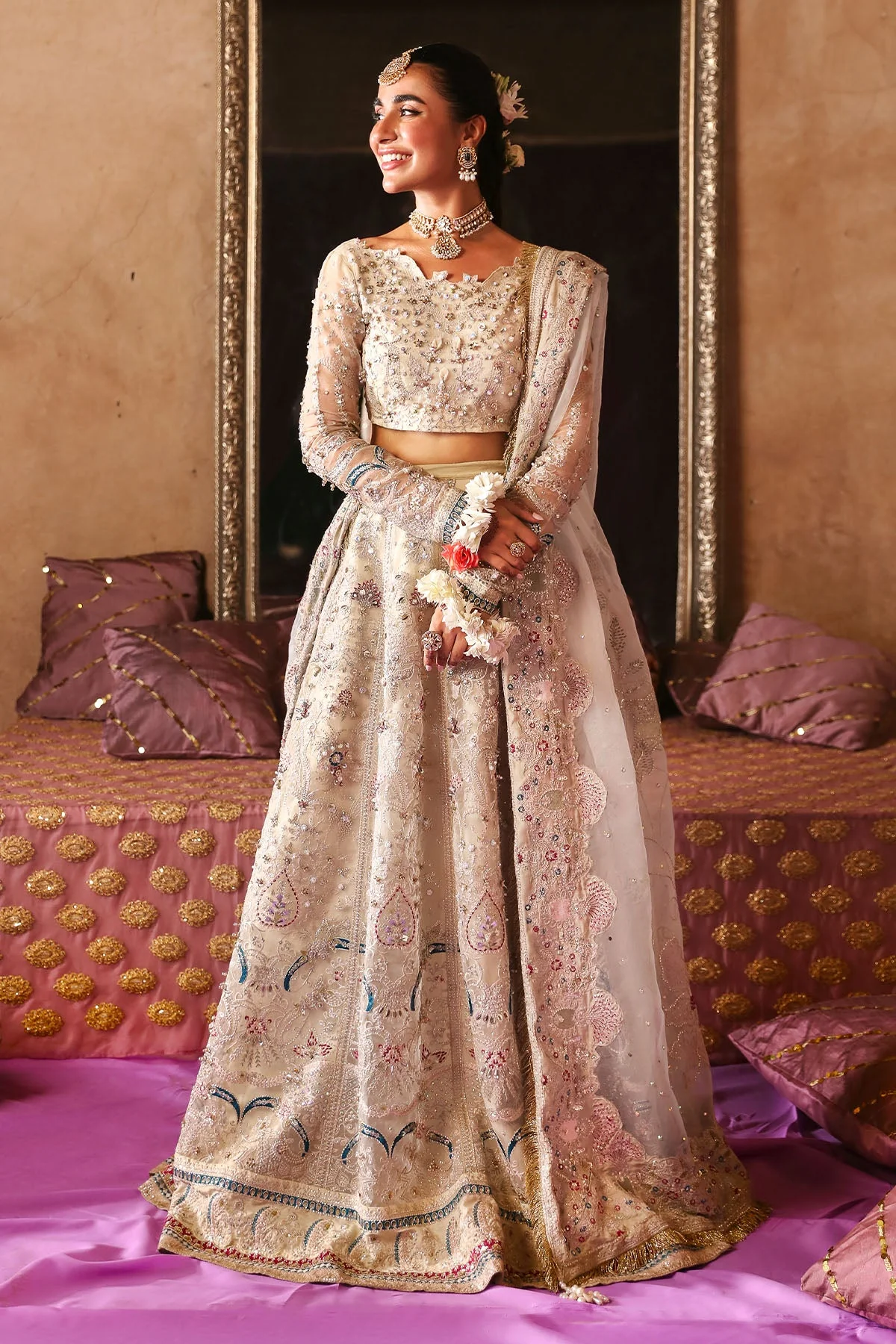Nureh Jhoomro Luxury Wedding Formals – NL-72 CHANDNI - Image 5