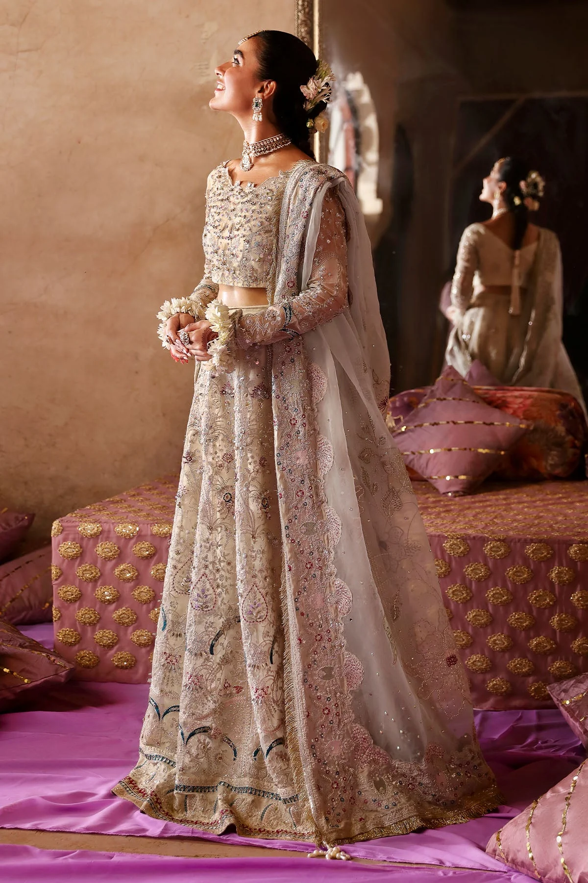 Nureh Jhoomro Luxury Wedding Formals – NL-72 CHANDNI - Image 6