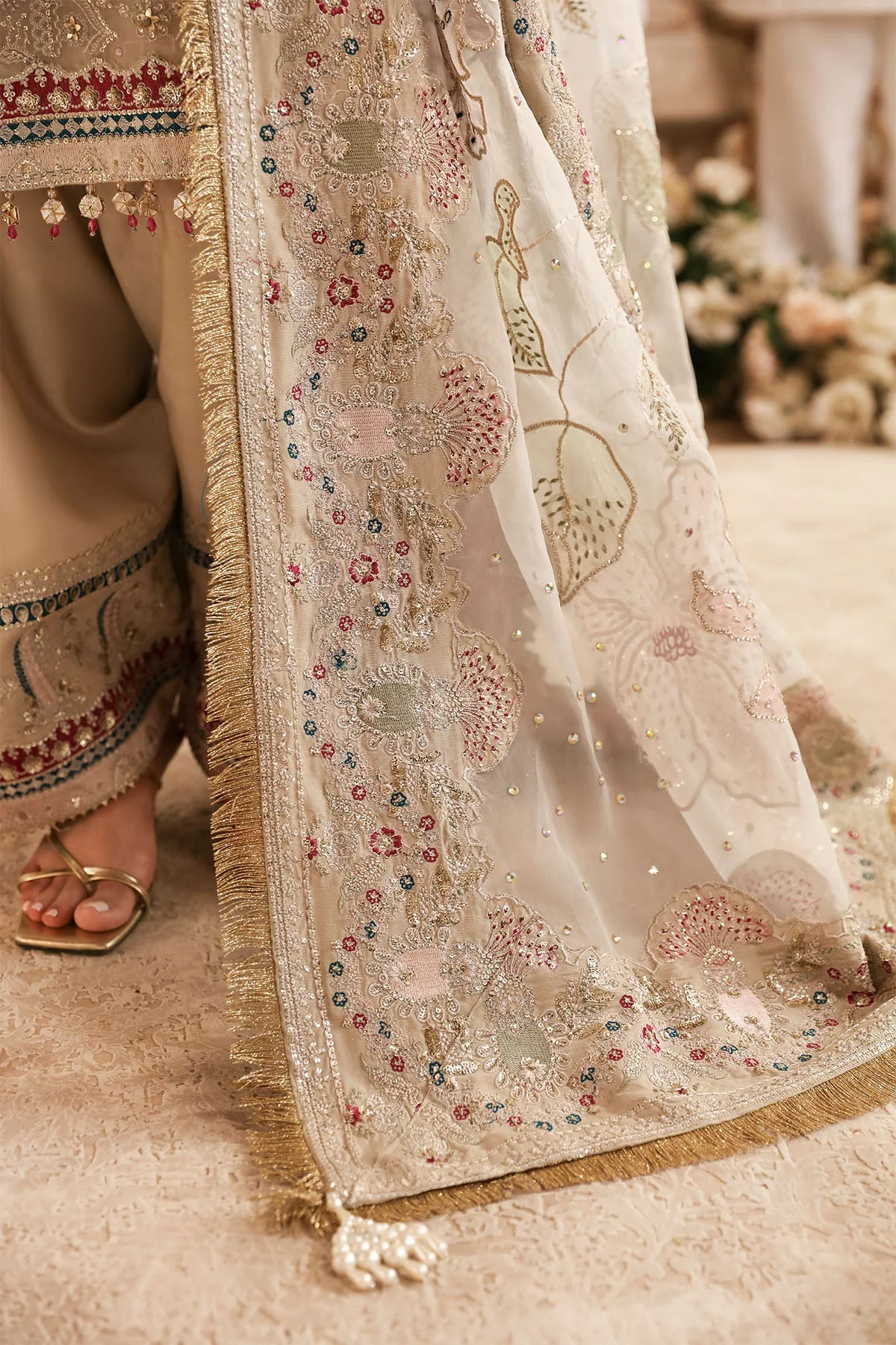 Nureh Jhoomro Luxury Wedding Formals – NL-72 CHANDNI - Image 9