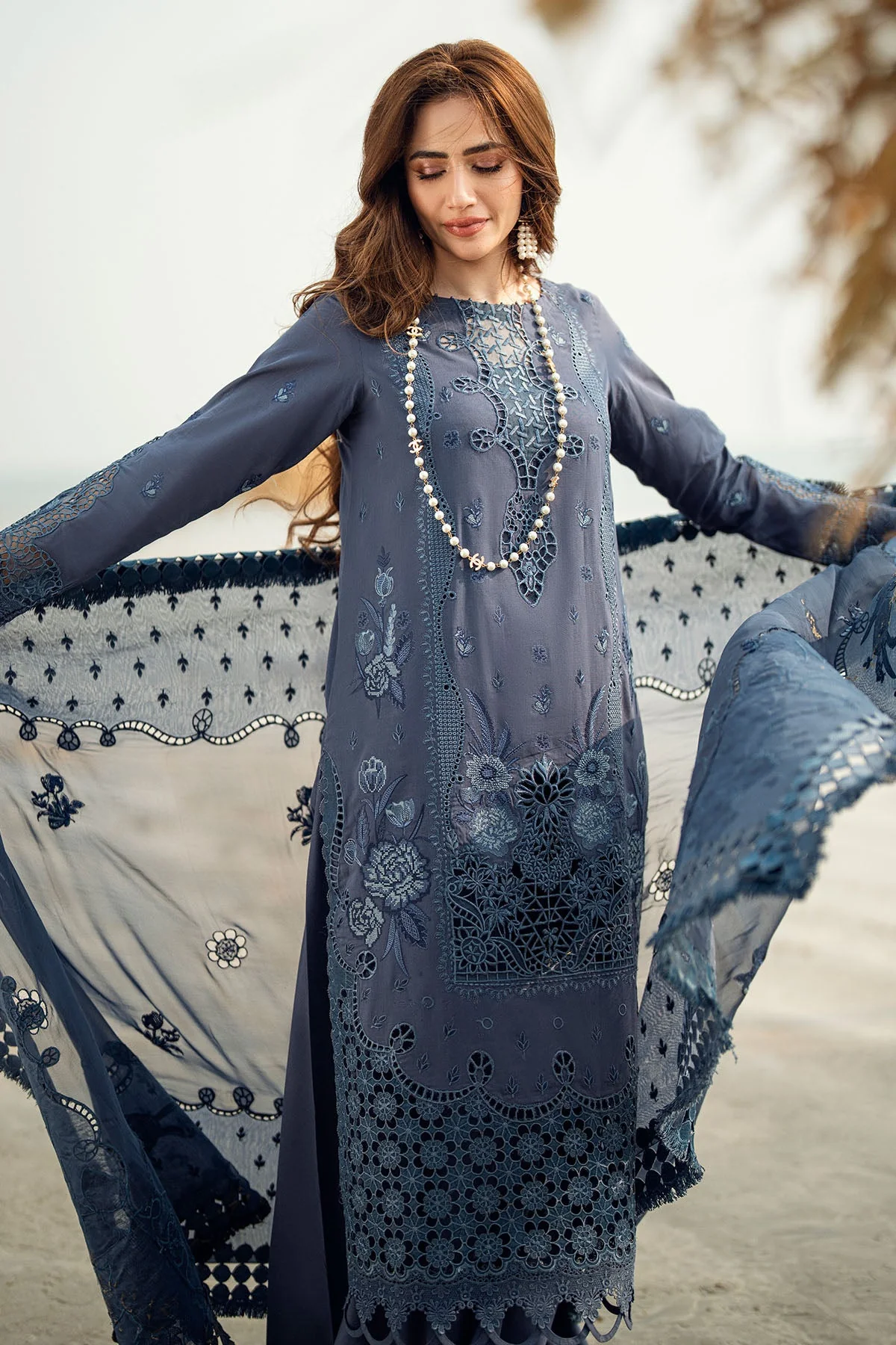 Nureh Khuwab Spring/Summer Lawn – NE-146 - Image 8