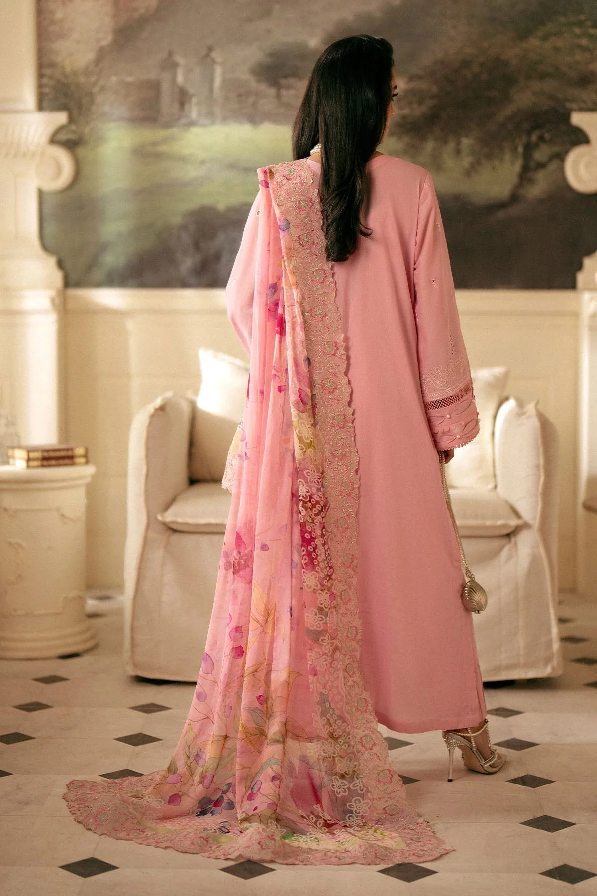 Nureh Maya Chikankari Lawn – NS-141 - Image 4