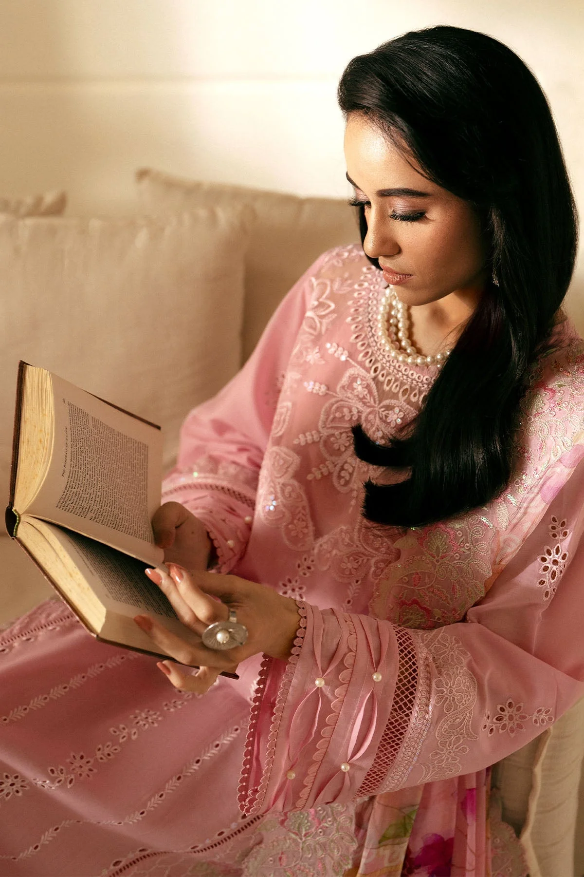 Nureh Maya Chikankari Lawn – NS-141 - Image 7